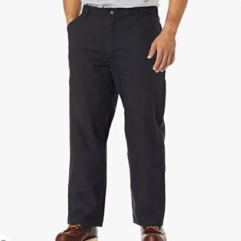 Carhartt black mens size 40 Flame Resistant Washed Dungaree